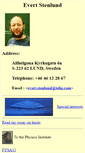 Mobile Screenshot of evertstenlund.se